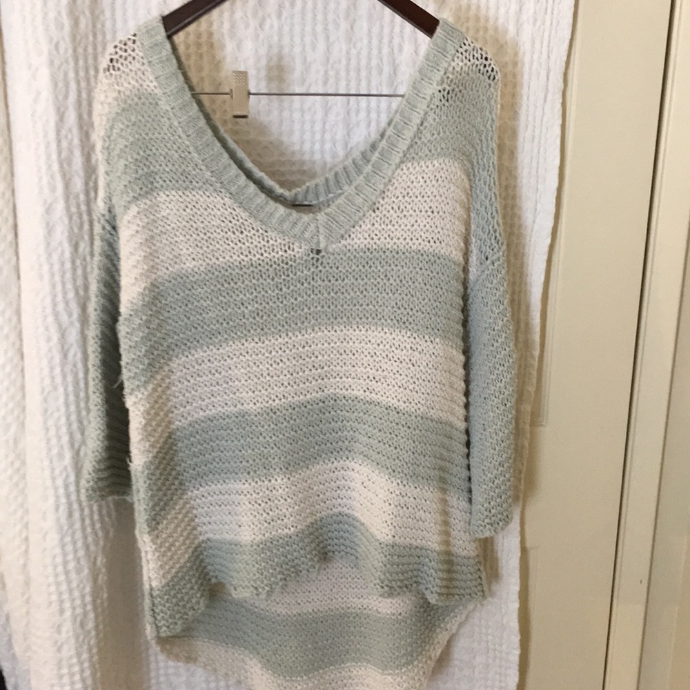 Free people off the shoulder sweater